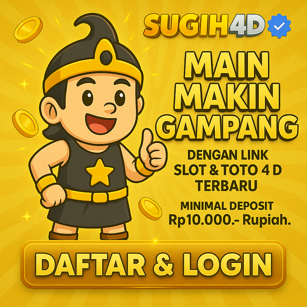 SUGIH4D - Situs Slot & Toto 4D Resmi Indonesia